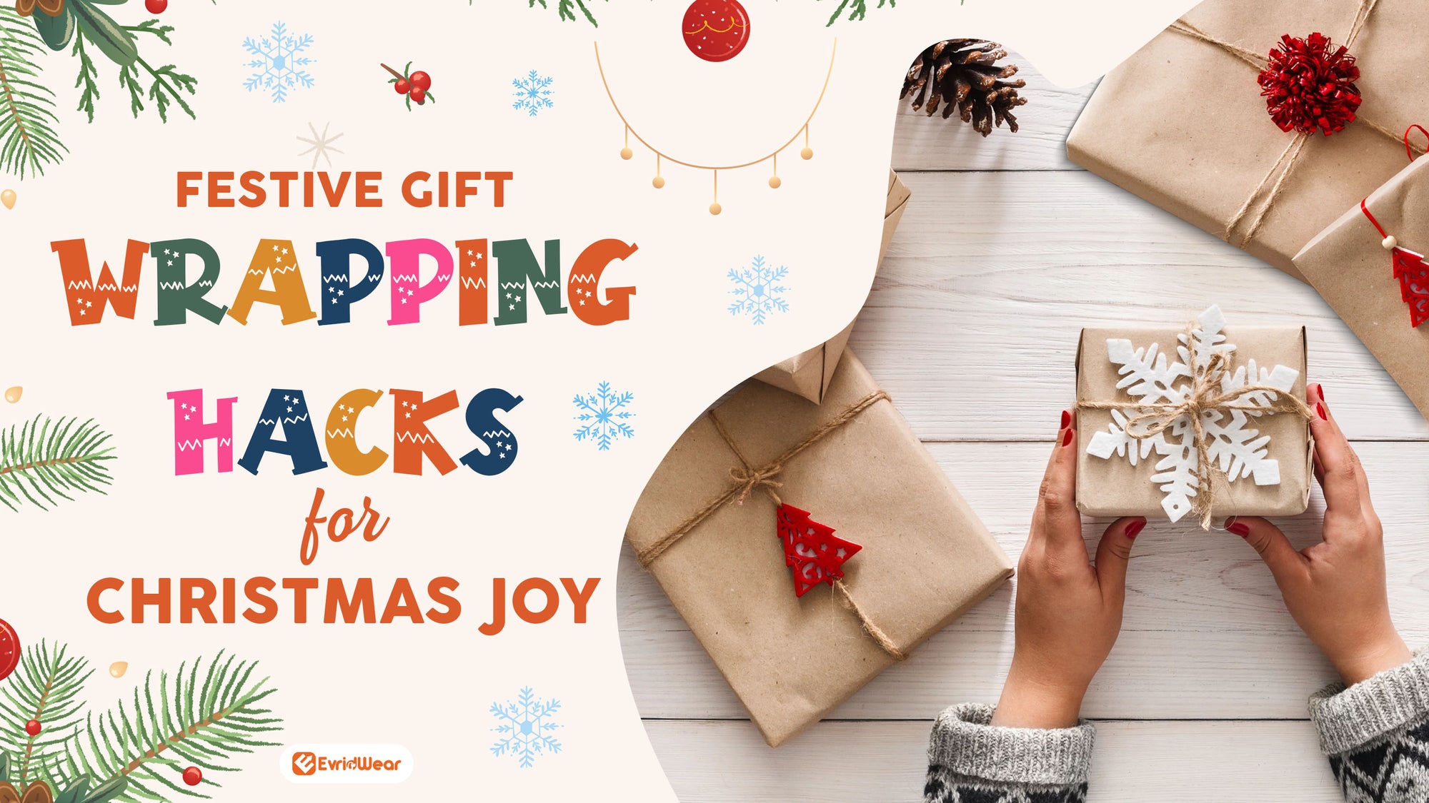 Festive Gift Wrapping Hacks for Christmas Joy