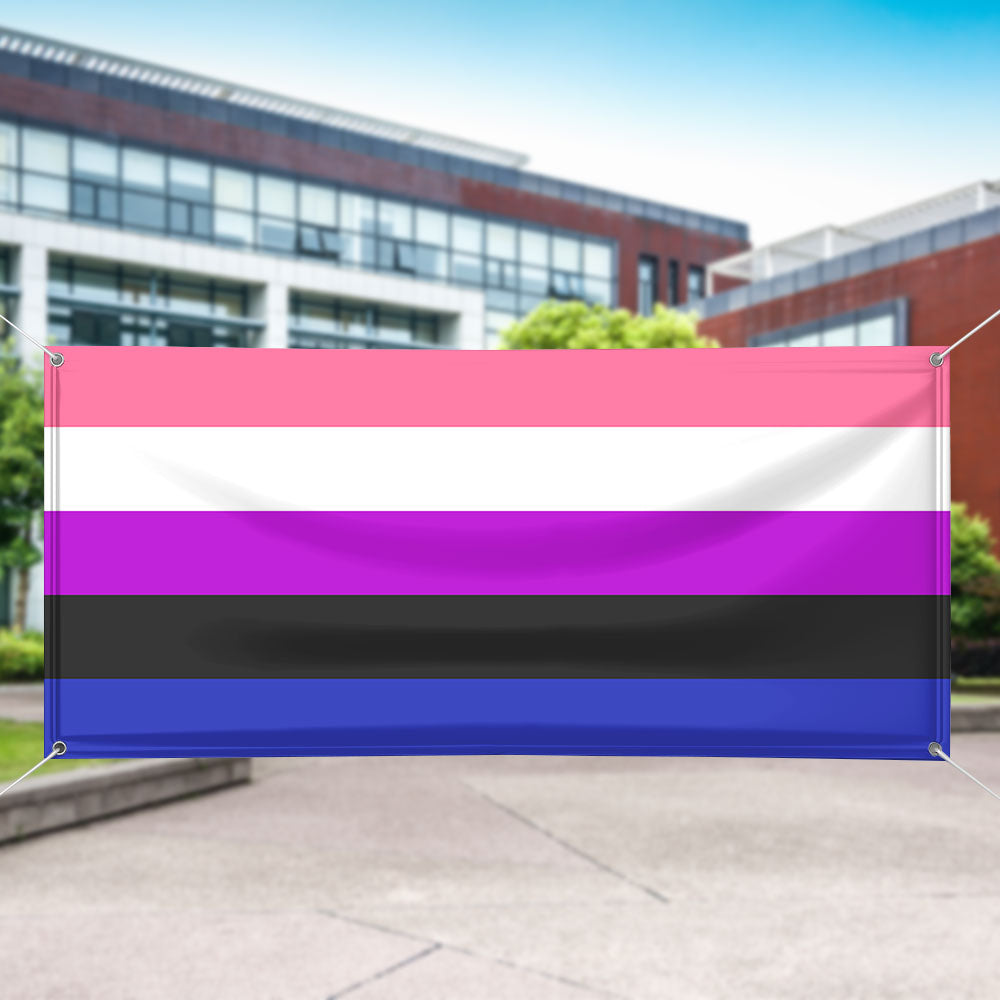 LGBTQIA+ Pride Banner - LGBTQ+ Banner - Einzigartiges Abschlussgeschenk - Türbanner 