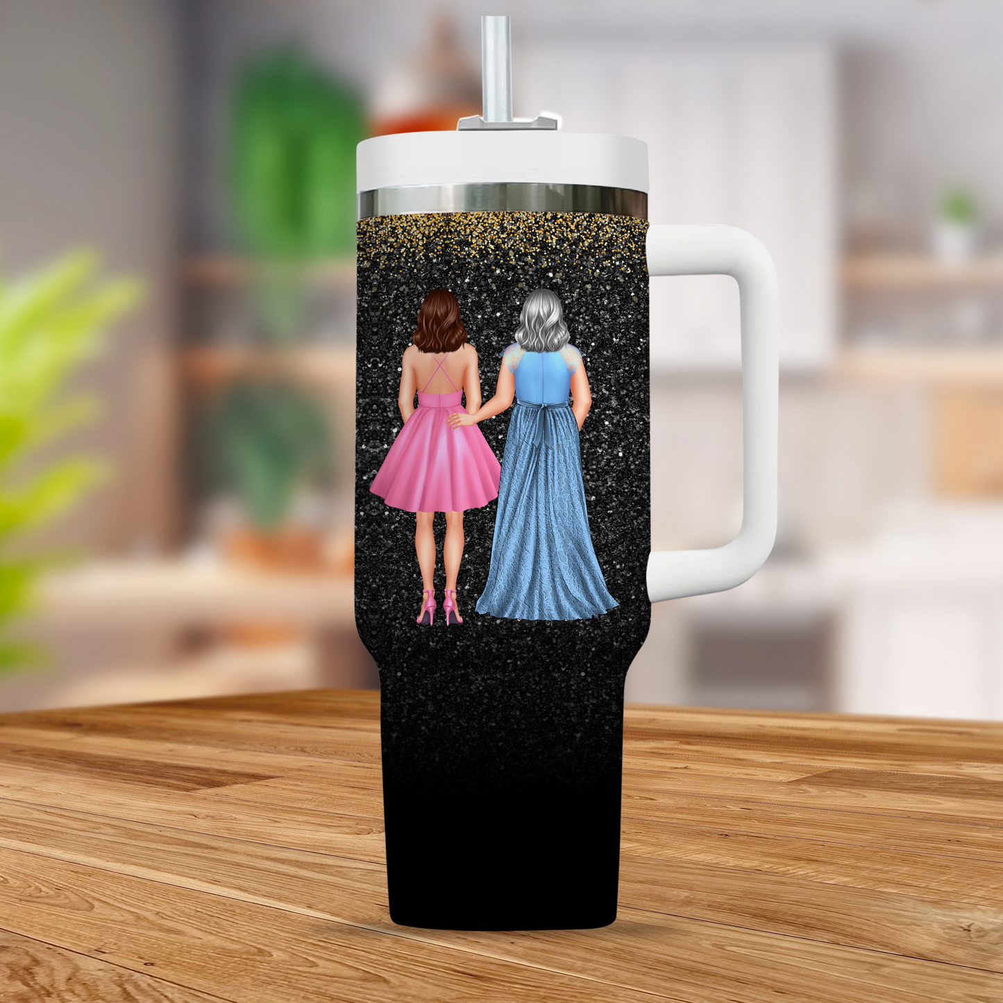 Commission For Award Of Best Mom Ever - Graduation 40oz Tumbler - Gift For Mom, Gift For Friends, Gift For Her - Personalized Custom Tumbler