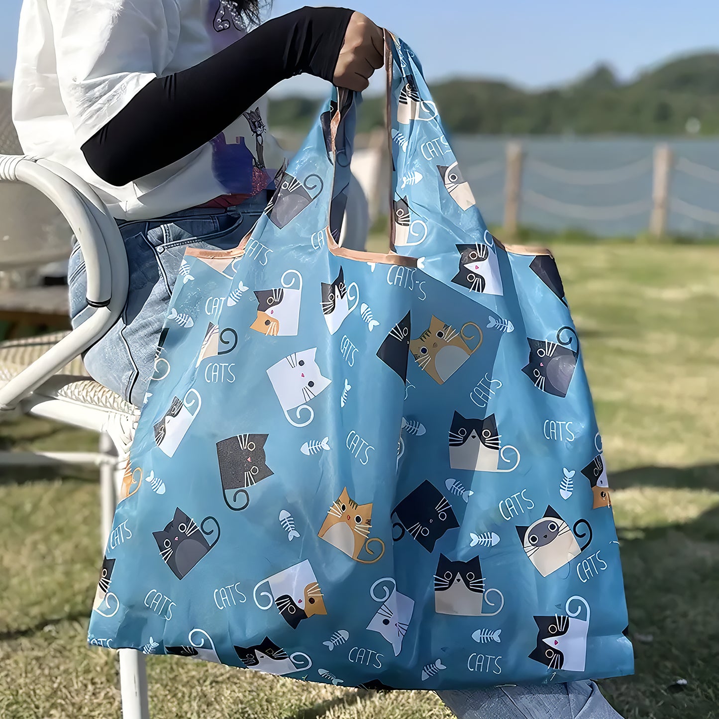 Environmentally Friendly Bag - Cute Cartoon Grocery Bags