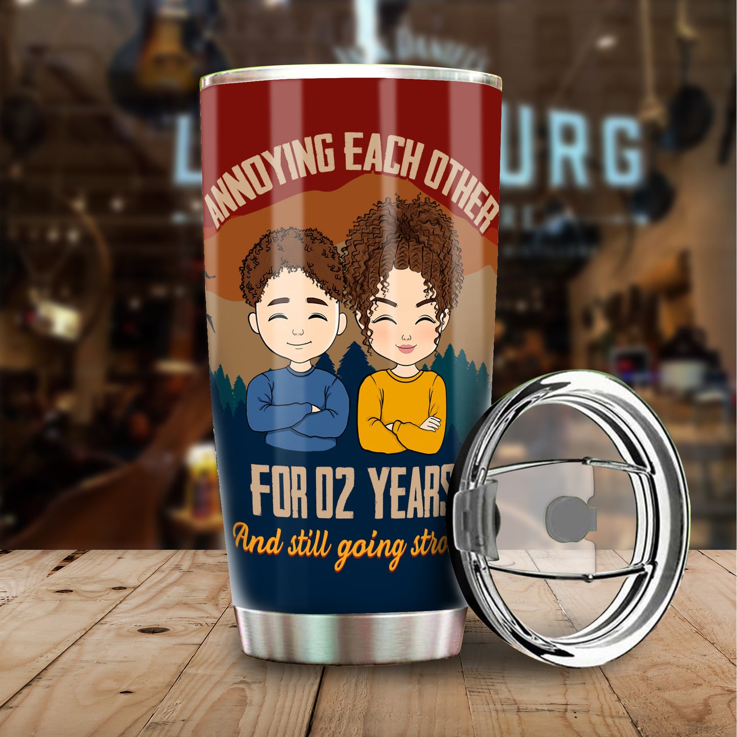 Annoying Each Other - Gift For Couple, Gift For Him, Gift For Her - Personalized Custom Tumbler