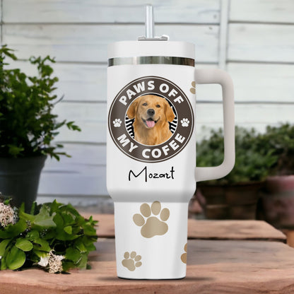 This Human Belong To Paw - Gift For Dog Lover, Gift For Him, Gift For Her - Personalized Custom Tumbler