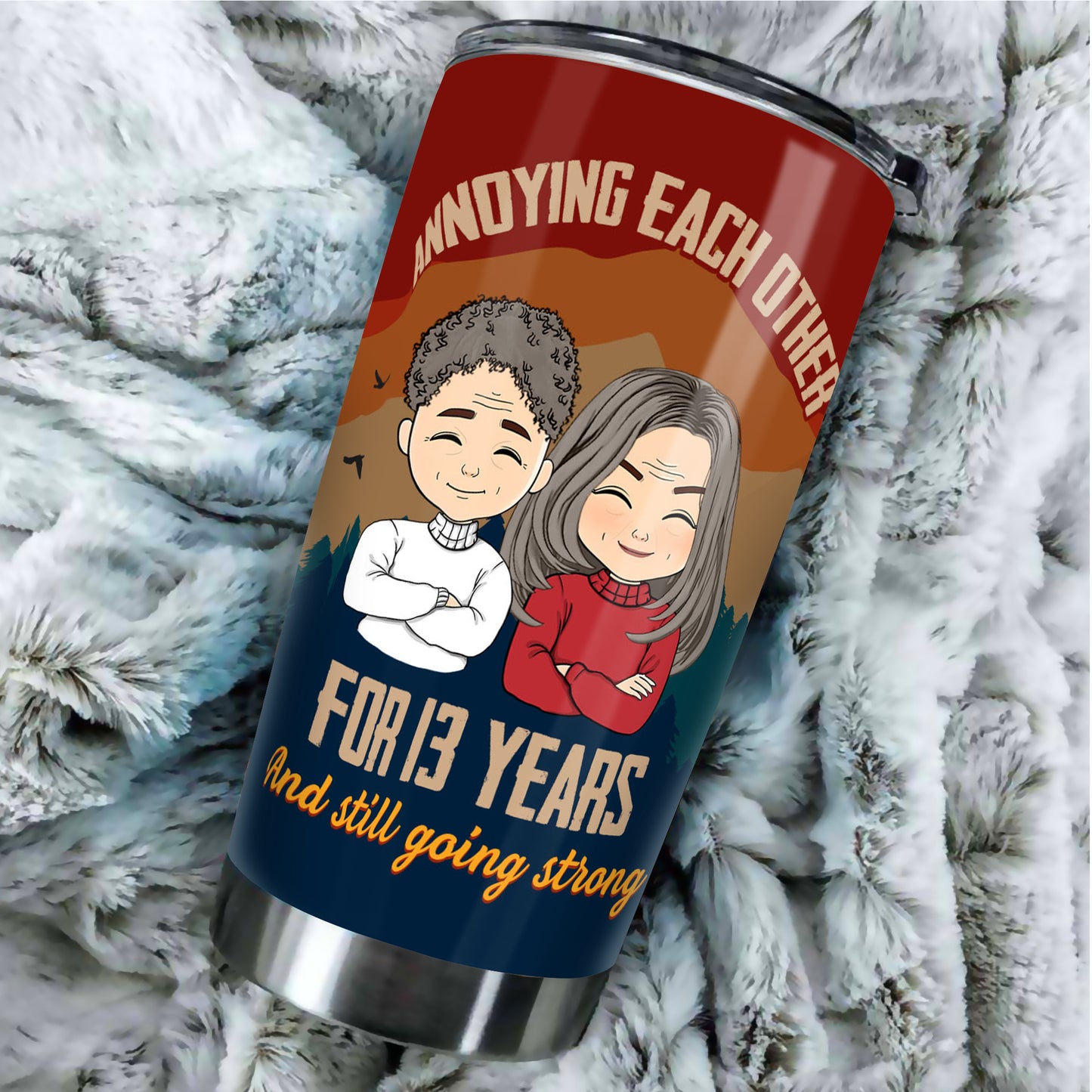 Annoying Each Other - Gift For Couple, Gift For Him, Gift For Her - Personalized Custom Tumbler