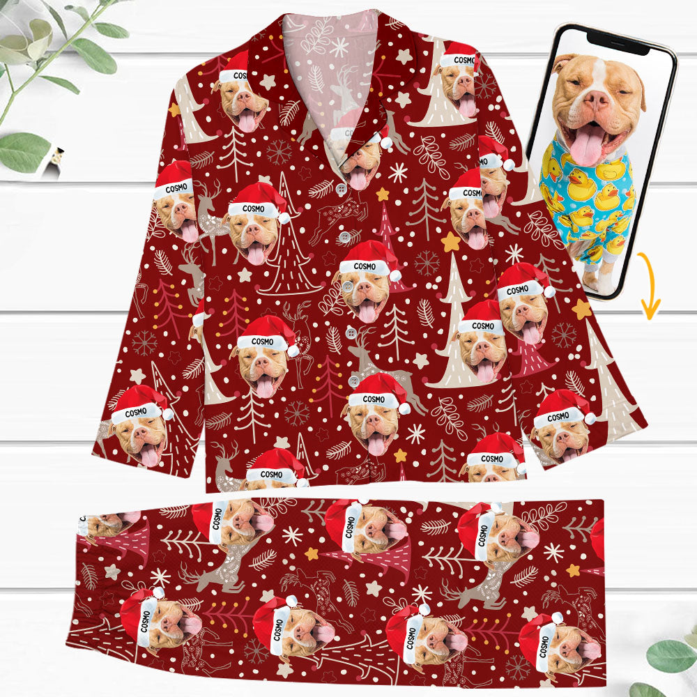 Custom Christmas Pajamas - Personalized Printed Photo Pajamas