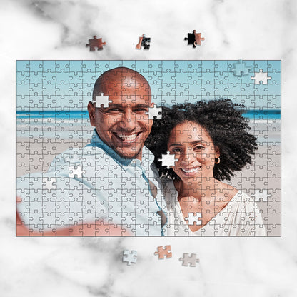 Personalisiertes Puzzle Erstellen Sie ein Puzzle mit Ihren Fotos - Puzzle-Bilderpuzzle für Erwachsene und Kinder - Geschenk für Paare