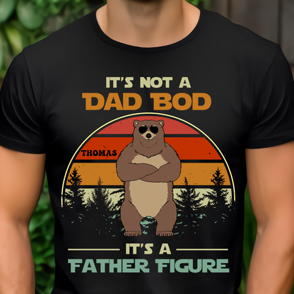 It Is Not A Dad Bod - Personalisiertes T-Shirt für Hundeliebhaber - Personalisiertes, individuelles Unisex-T-Shirt