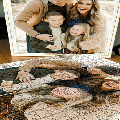 Personalisiertes Puzzle Erstellen Sie ein Puzzle mit Ihren Fotos - Puzzle-Bilderpuzzle für Erwachsene und Kinder - Geschenk für Paare