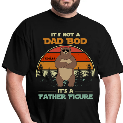 It Is Not A Dad Bod - Personalisiertes T-Shirt für Hundeliebhaber - Personalisiertes, individuelles Unisex-T-Shirt