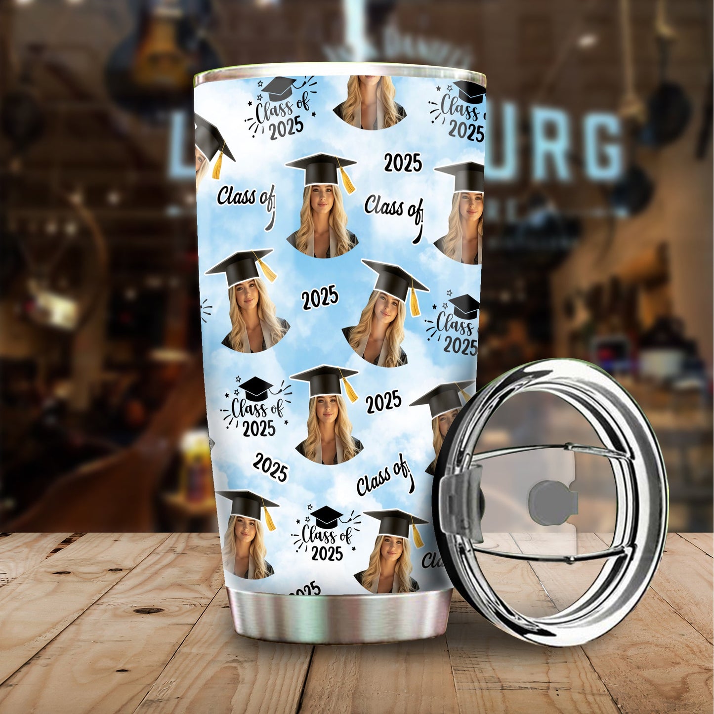 Class of 2025 - Gift For Couple, Gift For Him, Gift For Her - Personalized Custom Tumbler