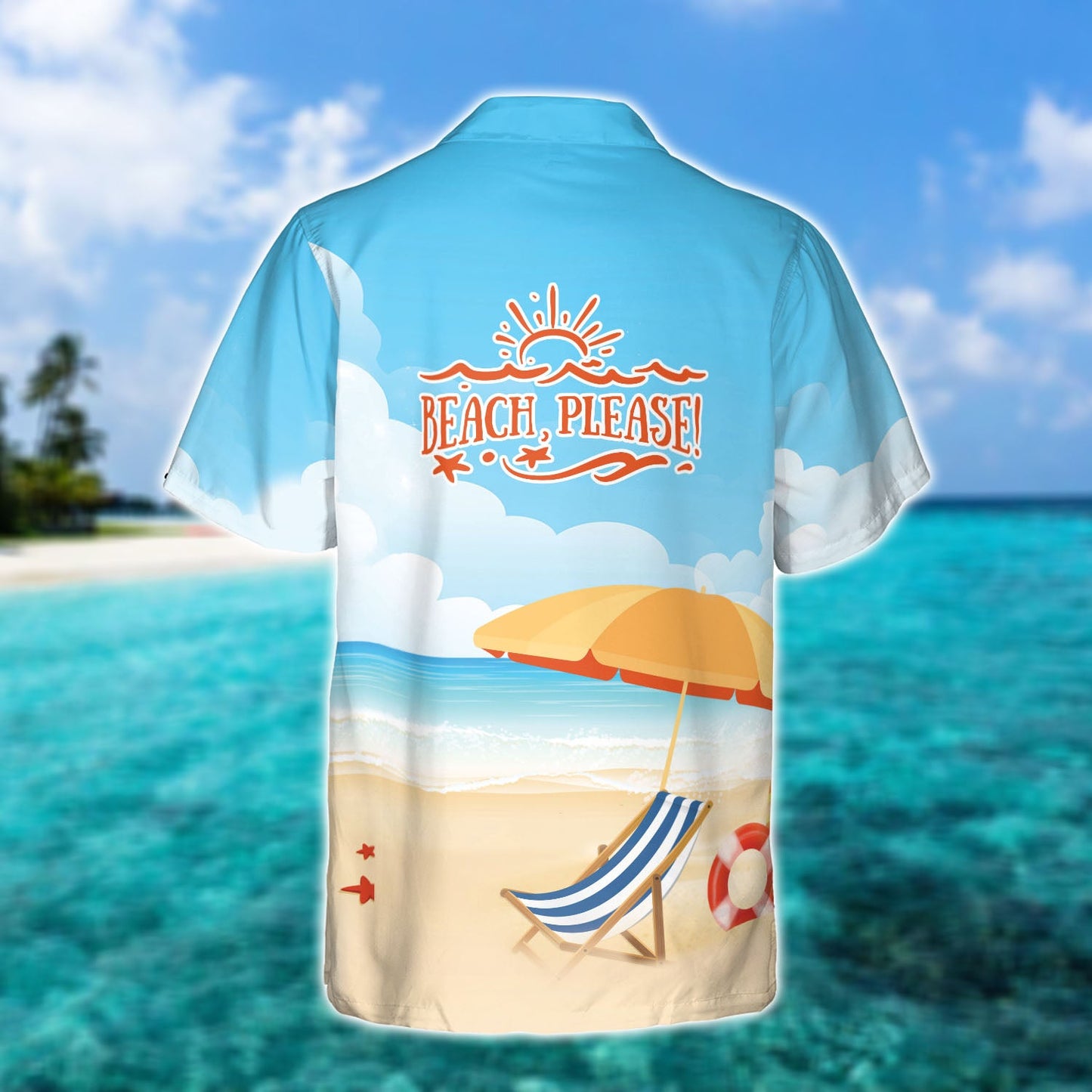 Personalized Cute Beach Girl Hawaiian Shirt, Summer Vacation 2023