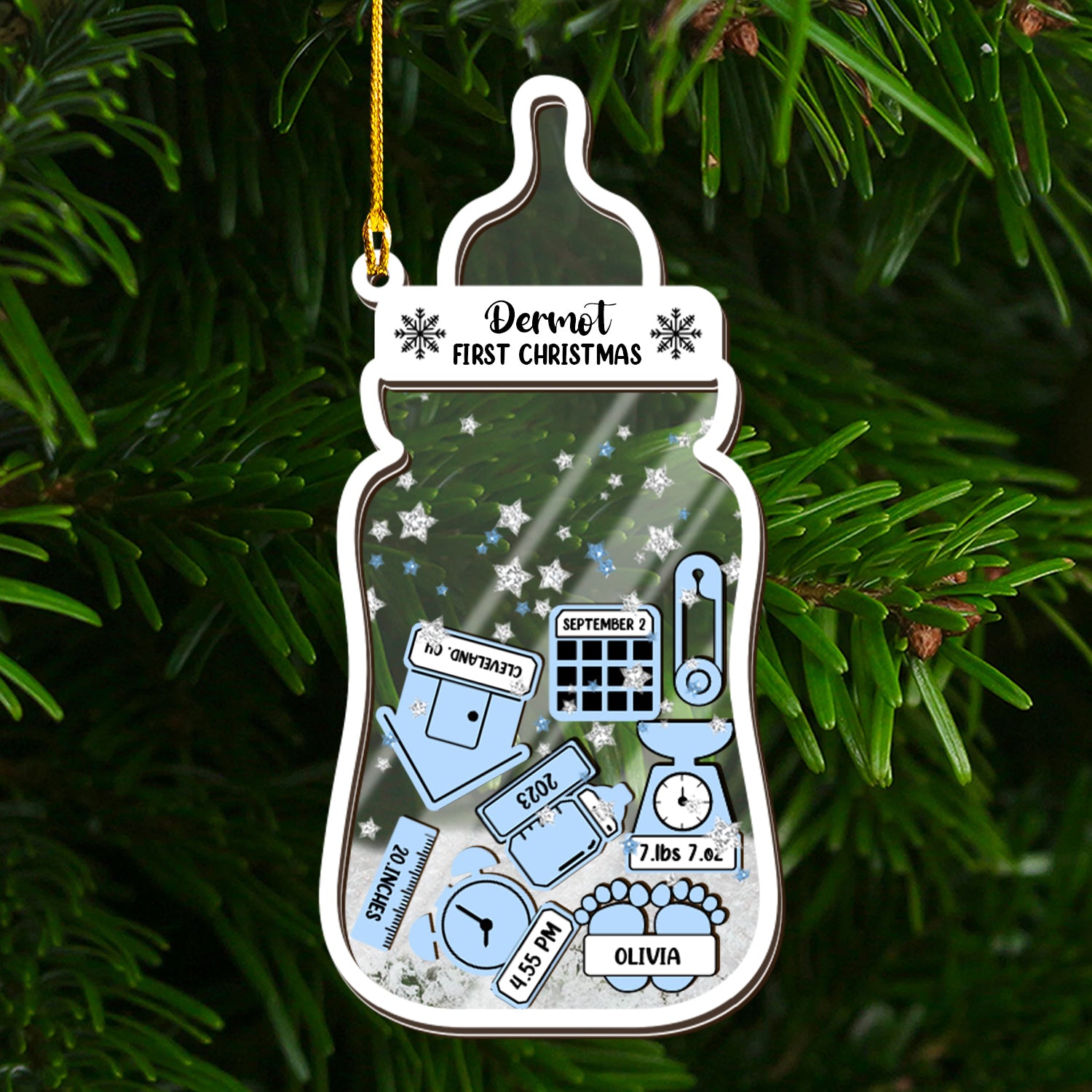 Fitness Shaker Ornament, Health & Well Being