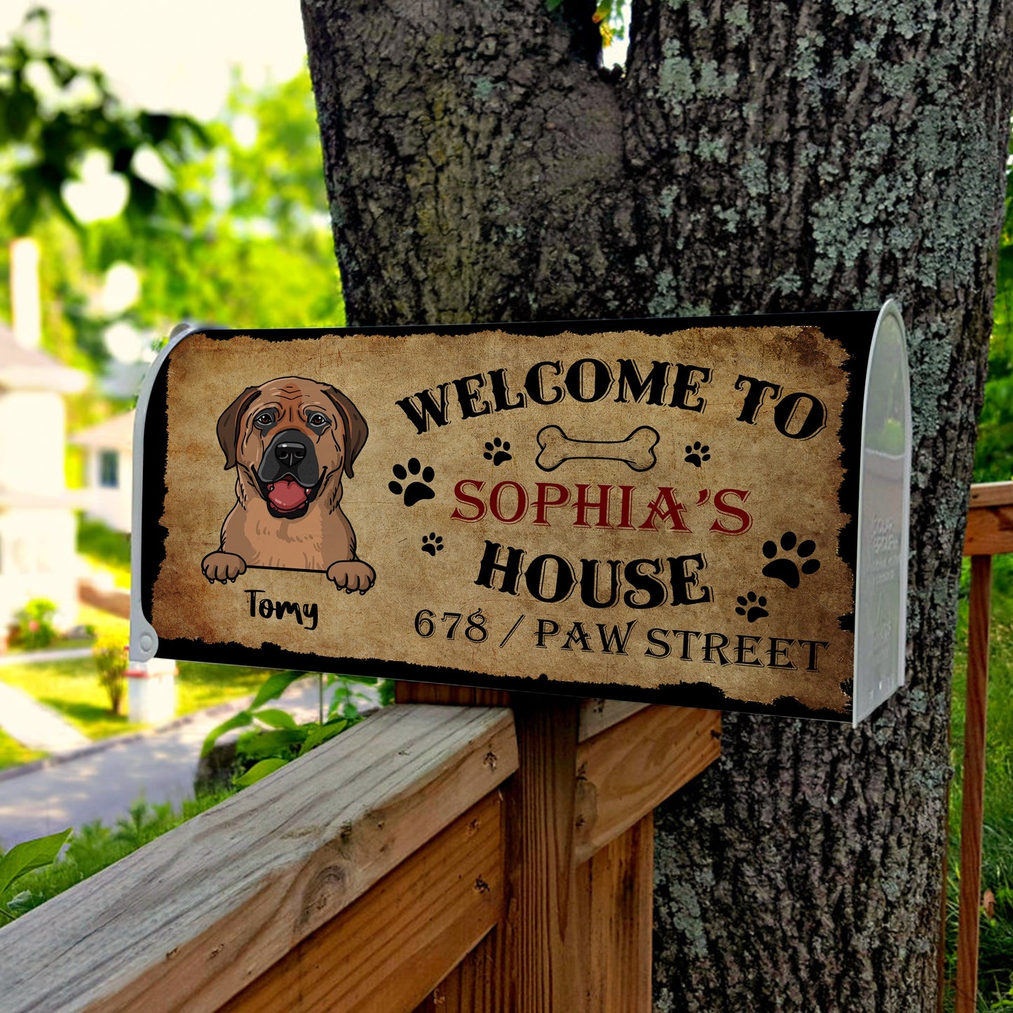 Personalized Custom Mailbox Welcome To Our Home