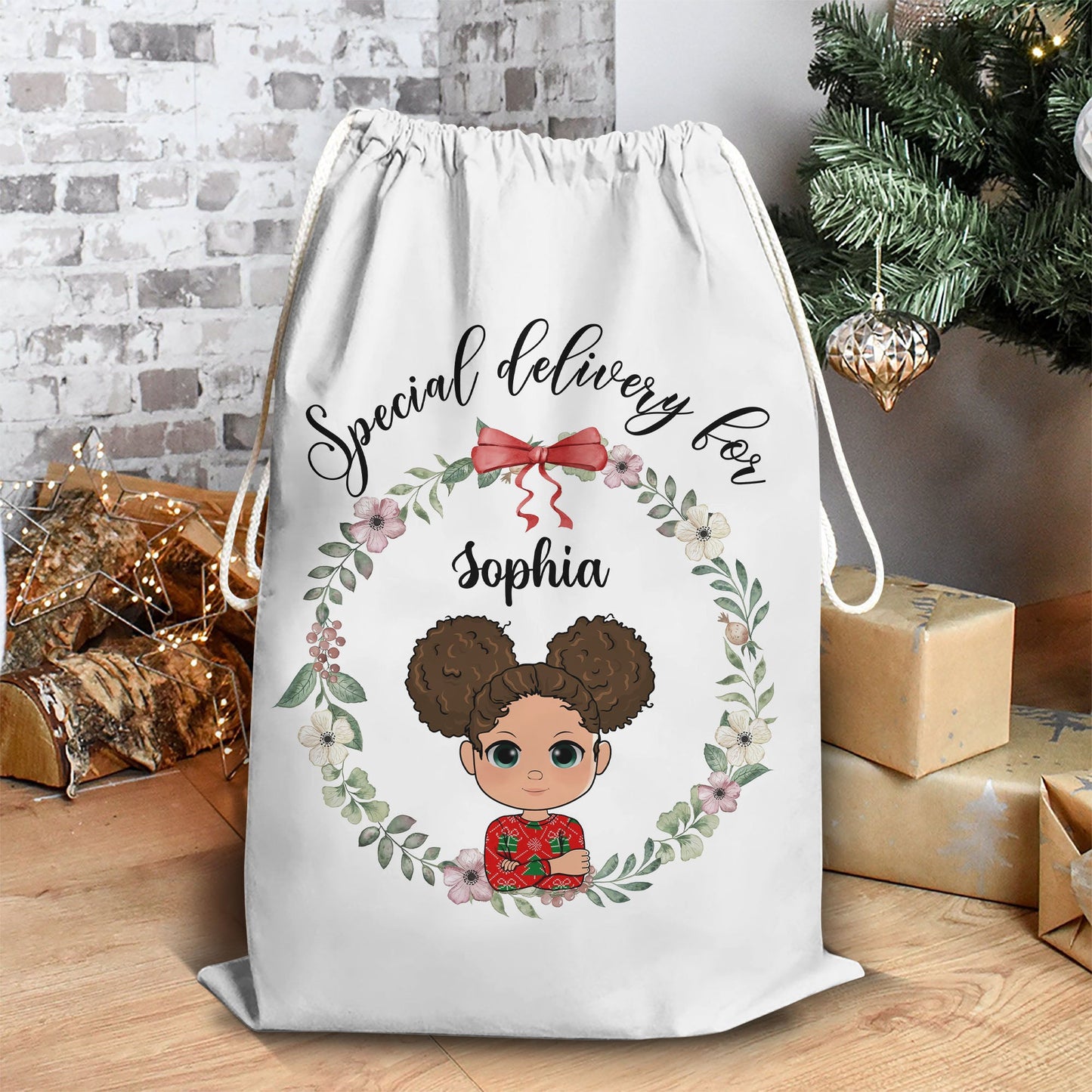 Special Delivery Christmas Bag - Personalized Custom Christmas Sack