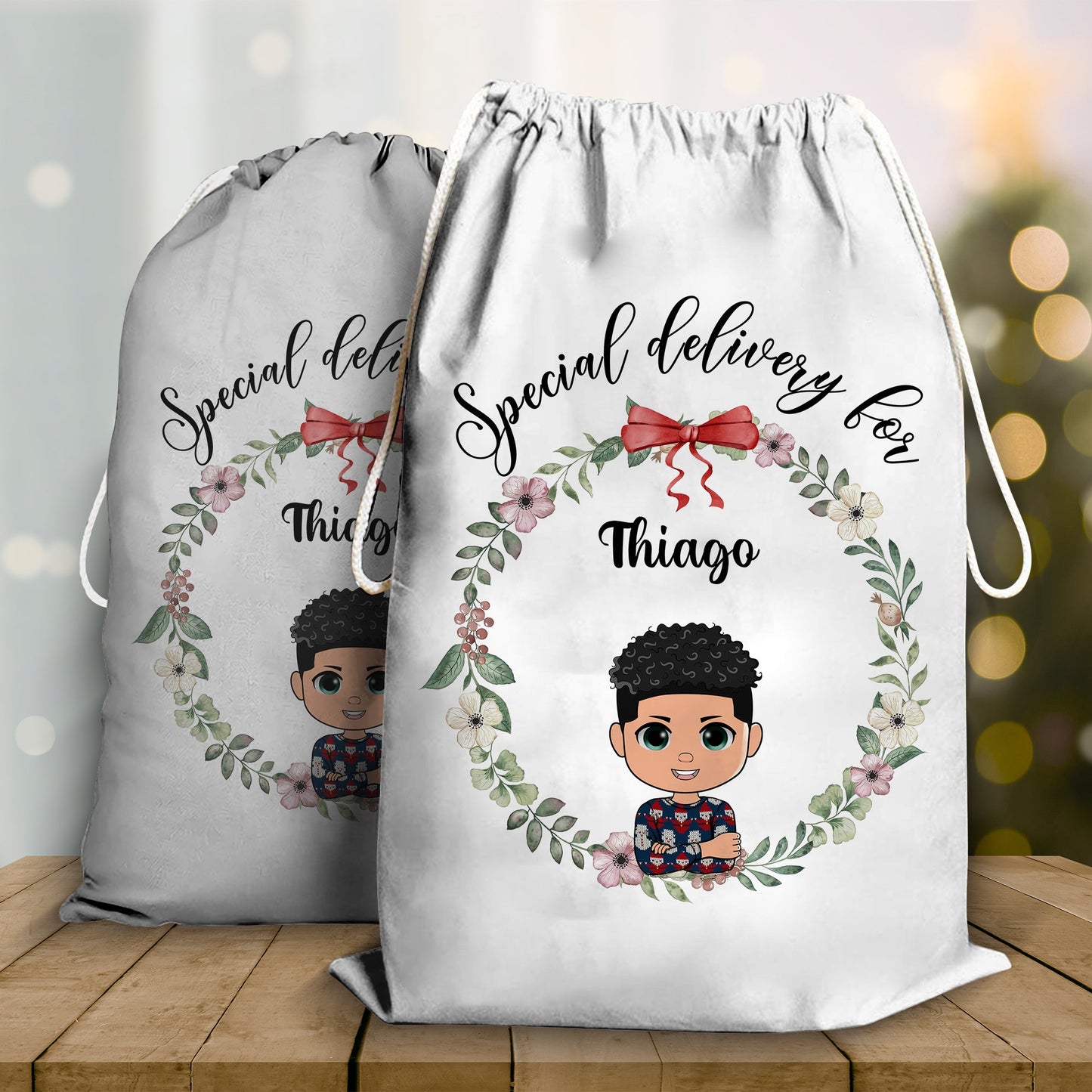 Special Delivery Christmas Bag - Personalized Custom Christmas Sack