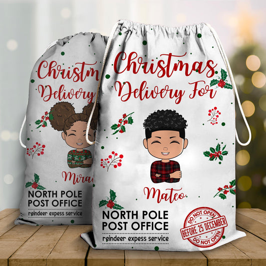 Christmas Special Delivery Christmas Bag - Personalized Custom Christmas Sack