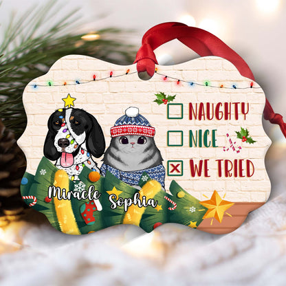 I've Been A Very Good Cat/Dog This Year - Personalized Custom Benelux Christmas Ornament - Gift For Pet Lovers, Christmas Gift