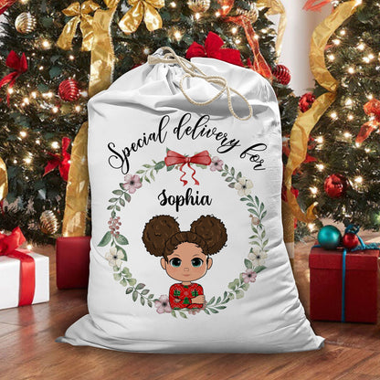 Special Delivery Christmas Bag - Personalized Custom Christmas Sack