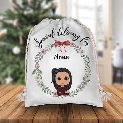 Special Delivery Christmas Bag - Personalized Custom Christmas Sack