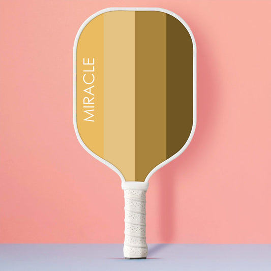 Pastel Vibe Pickleball Personalized Custom Name - Pickleball Paddle