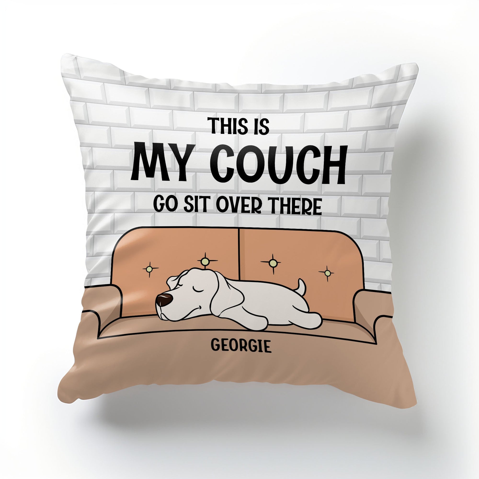 This Is Our Couch Go Sit Over There Funny Cartoon Cat - Gift For Cat L -  Wander Prints™