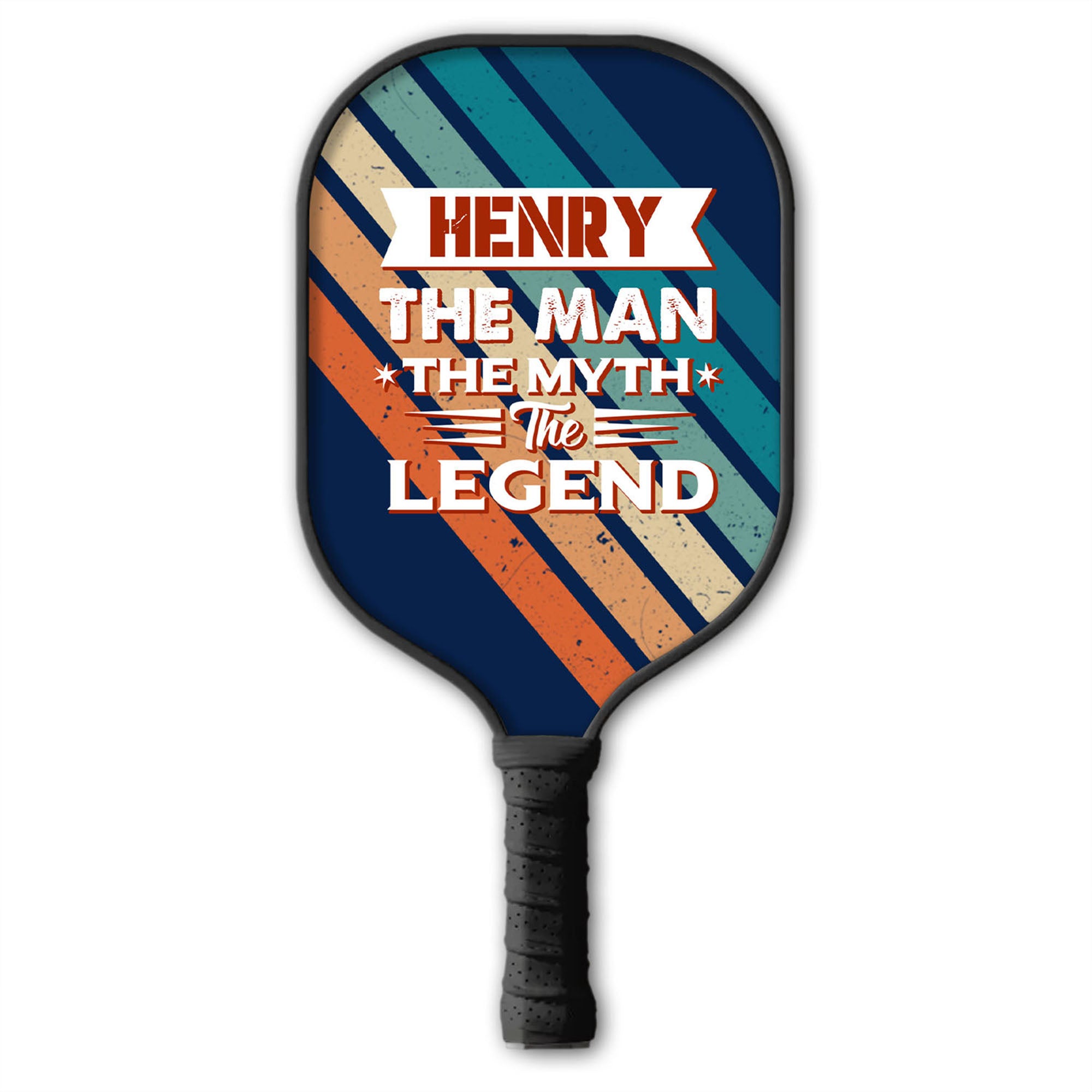 The Man The Myth The Legend Personalized Custom Name - Pickleball Paddle