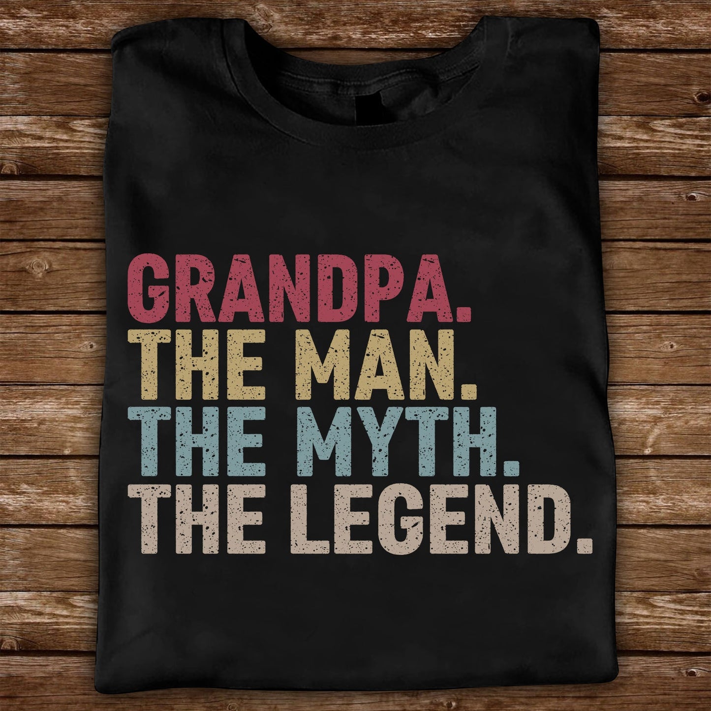 Personalized The Man The Myth The Legend - Custom Unisex T-shirt