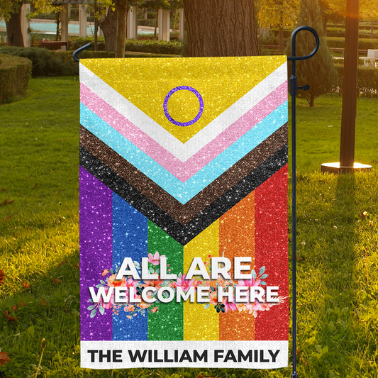 Personalized Family Name LGBTQ+ Flags - Personalized Pride Month Flags