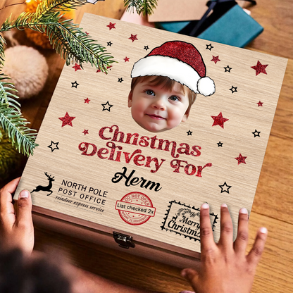 Special Delivery For - Personalized Christmas Eve Box, Traditional Gifts for Children