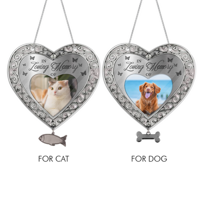 Personalized Cat In Loving Memory Hanging Acrylic Sign - Custom Celebration Of Life Sign For Pet - Hanging Acrylic Sign for Loss of Pet and Remembrance