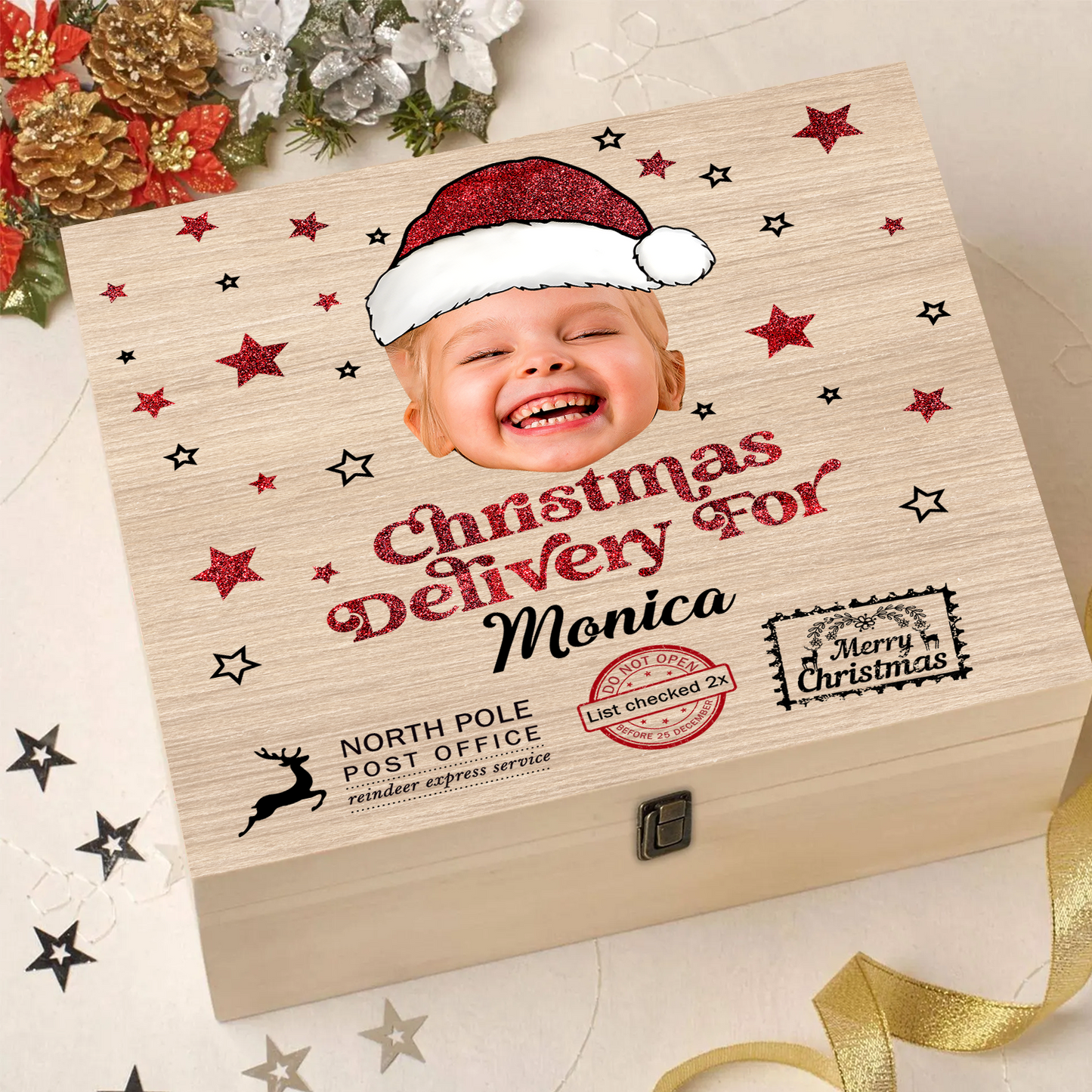 Special Delivery For - Personalized Christmas Eve Box, Traditional Gifts for Children