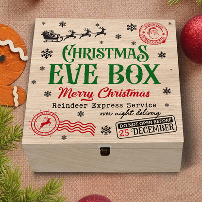 Merry Christmas - Personalized Christmas Eve Box, Traditional Gifts for Children