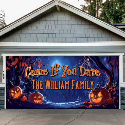 Halloween Garage Door Decorations, Single Garage, Garage Door Banner Covers - Garage Door Banner Decorations