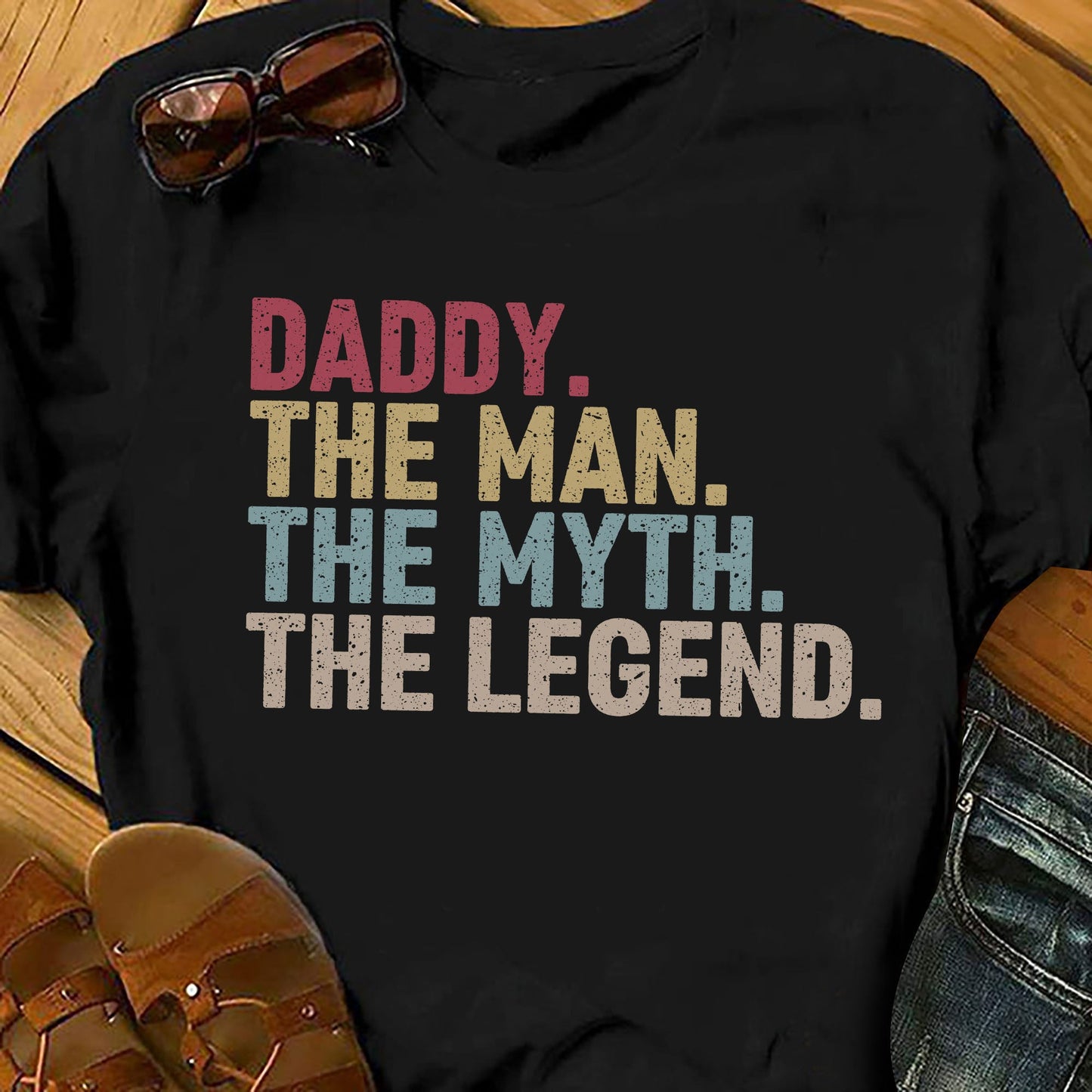 Personalized The Man The Myth The Legend - Custom Unisex T-shirt